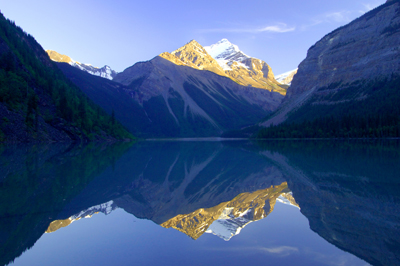 Kinney Lake In Mount Robson Park